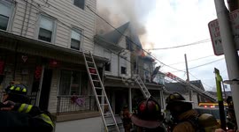 3rd Alarm Fatal Fire, Birch Street, Shamokin, Pennsylvania #4