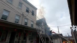 3rd Alarm Fatal Fire, Birch Street, Shamokin, Pennsylvania #3