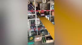 Hardware store uses toy truck to hand out change to customers