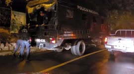 Honduras police surround house of former president after US extradite request