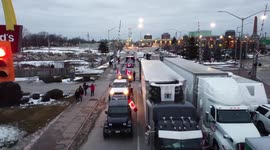 Ambassador Bridge blockade in Canada stalled billions in trade