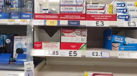Colgate toothpaste still missing fromn Tesco shelves after two weeks off new stock