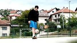 dribbling and tricks male and female style, take a look