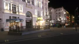 London Like A Ghost Town Due To Storm Eunice