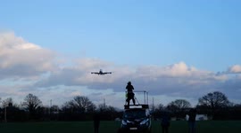 Watch the Big Jet TV crew in action at Heathrow during Storm Eunice
