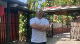 Vin Diesel look-alike amuses locals by posing like Hollywood star in Thailand