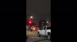Wrong Way Driver in Downtown Houston