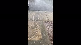 Napa, California hammered with hail, snow