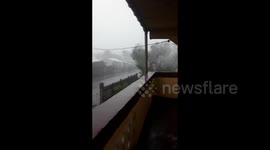 Cyclone Emnati lashes Manakara, Madagascar