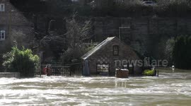 Flooding villages in Shropshire and Worcester are facing conditions described as a danger to life