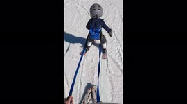 Skilled toddler racks up over 1.5 million views on TikTok skiing in Lake Tahoe