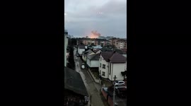 Blast rocks Ukrainian city of Ivano-Frankivsk hours after Russia launches invasion