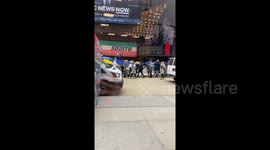 NY anti-war protest in US