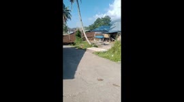 A 6.1-magnitude earthquake shakes West Pasaman, West Sumatra Province, Indonesia.