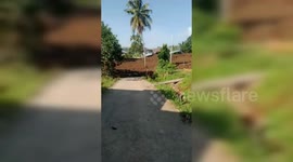 Magnitude 6.1 earthquake triggers landslide in Pasaman, Indonesia