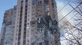 Residents in Kyiv describe 'eerily quiet morning' after horrific night of shelling and gunfire