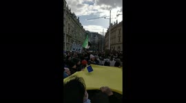 Anti-war protests in Vienna, Austria