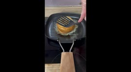 Twist on the classic Cheese Toastie - Chef makes Cheese and Baked Bean Yorkshire pudding Toasties