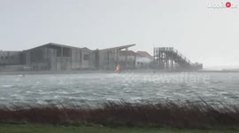 Dutch storm and surf