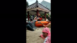 2 dead due to Indonesia flood