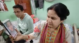 The Indian family is scared of the fear of some untoward incident and the family members are also in a bad condition by crying in Northern India