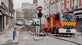 Huge explosion in Paris suburb leaves at least 9 injured