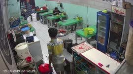 A Little accident at workplace