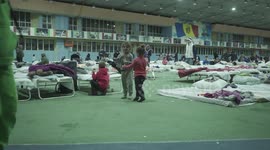 4 march 2022 ukrainian refugee romani girls at chisinau refugee center