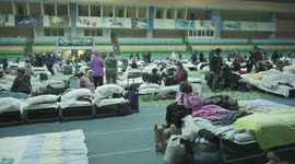 04 march 2022 chisinau refugee center with ukrainian romani refugees