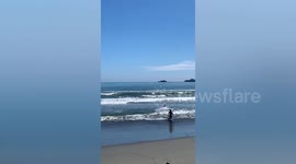 Two drowning tourists rescued at popular surfing spot in the Philippines