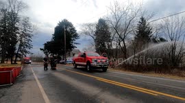Barn fire 3rd Alarm – 30 Fire District, East Union Township, Pennsylvania