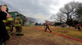 Barn fire 3rd Alarm – 30 Fire District, East Union Township, Pennsylvania