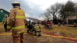 Barn fire 3rd Alarm – 30 Fire District, East Union Township, Pennsylvania