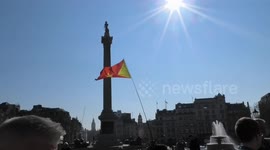 Tigrayan genocide protest at Trafalagar Square