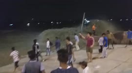 Powerful tidal bore hits kolkata at night like a tsunami! (Part 4)