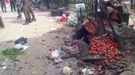 Several injured after blast in northern India