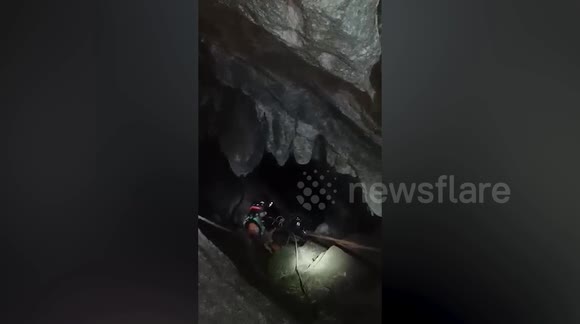 Buddhist monk survives falling down 164ft-deep cave in Thailand - Buy ...