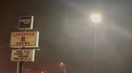 Heavy Snow and High Winds Impacting Florence Alabama along Highway 74