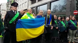 St Patrick's Day parade returns to London after two-year absence