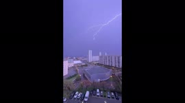 Thunder Tempest Slow Motion + sound