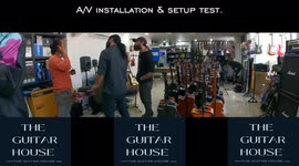A/V Recording Setup @ The Guitar House - Music Shop
