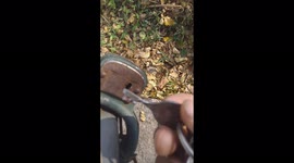 during lunch break i decided to borrow a bicycyle from an old man