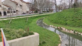 Historic revival of the Bièvres river (Paris suburb)