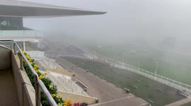 A fogy Morning before Cheltenham gold cup