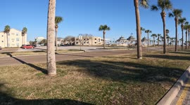 Hazy skies over South Texas and Corpus Christi due to 40,000 acres of wildfire in North Texas west of Fort Worth
