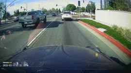 Near accident - Driver not looking