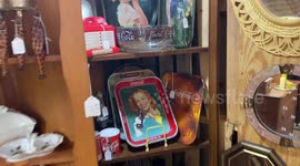 An amazing collection of knickknacks fill an antique store in Miami Florida!!!