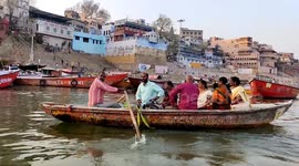 The Boat life has supporting for tourism economy in Varanasi