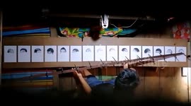 Talented artist draws 15 ink portraits of NBA players all at once