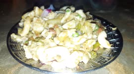 Hot pasta making in a winter weather..pasta on its way